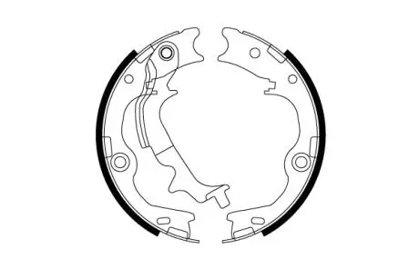 Гальмівні колодки барабанні TRW GS8817