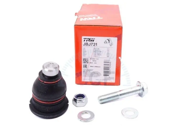 Фото 1 - Шаровая опора logan 2004-2012, megane ii (с болтом) TRW JBJ721 Шаровая опора logan 2004-2012, megane ii (с болтом) TRW JBJ721 (фото 1)