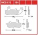 Тормозная колодка (диск) TRW MCB612 (фото 1)