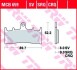 Комплект тормозных колодок, дисковый тормоз TRW MCB659 (фото 2)