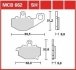 Комплект гальмівних колодок, дискове гальмо TRW MCB662 (фото 1)