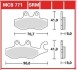 Тормозная колодка (диск) TRW MCB771SRM (фото 1)