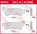 Комплект гальмівних колодок, дискове гальмо TRW MCB776SRM (фото 1)