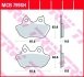 Комплект гальмівних колодок, дискове гальмо TRW MCB799SH (фото 3)