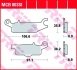 Комплект гальмівних колодок, дискове гальмо TRW MCB803SI (фото 3)