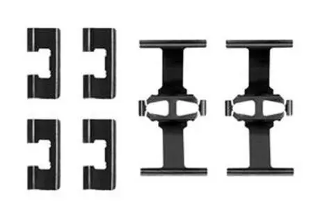 Комплектующие, колодки дискового тормоза TRW PFK270