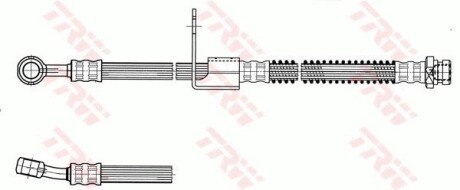 Тормозные шланги TRW PHD958