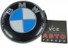 Эмблема на капот и багажник BMW 78мм (синяя) ТУРЦИЯ 51141970248 (фото 1)