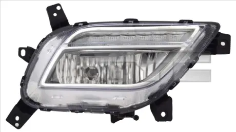 Протитуманна фара (H8-LED) KIA NIRO I DE 05.16-12.18 TYC 1914198009