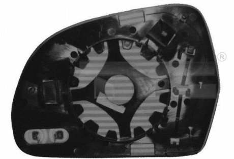Скло зовнішнього дзеркала TYC 302-0071-1 (фото 1)