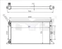 Радіатор двигуна vw TYC 737-0043-R (фото 1)