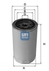 Масляний фільтр UFI 23.130.01