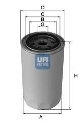 Масляный фильтр UFI 23.186.01