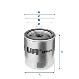 Масляний фільтр UFI 23.448.00