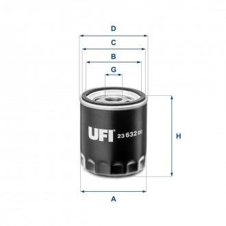 Масляный фильтр UFI 23.632.00