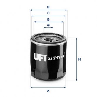 Масляний фільтр UFI 23.717.00 (фото 1)