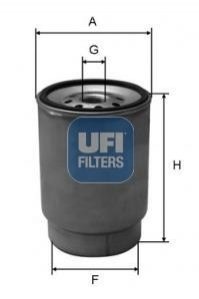 Топливный фильтр UFI 24.035.01