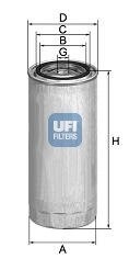 Топливный фильтр UFI 24.372.00