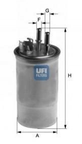 Топливный фильтр UFI 24.433.00