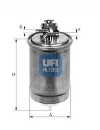 Паливний фільтр UFI 24.440.00