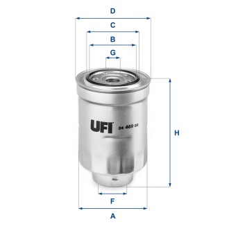 Паливний фільтр UFI 24.469.00