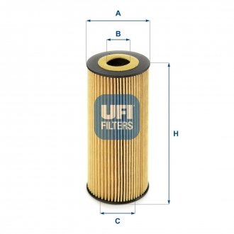 Масляный фильтр UFI 25.198.00