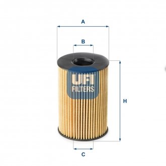 Масляний фільтр UFI 25.201.00