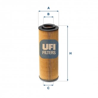 Масляний фільтр UFI 25.213.00 (фото 1)