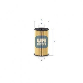 Масляний фільтр UFI 25.267.00