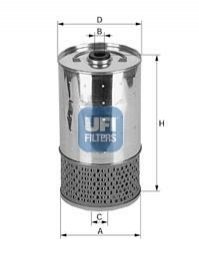 Масляний фільтр UFI 25.499.01