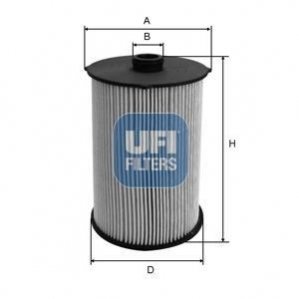 Топливный фильтр UFI 26.044.00