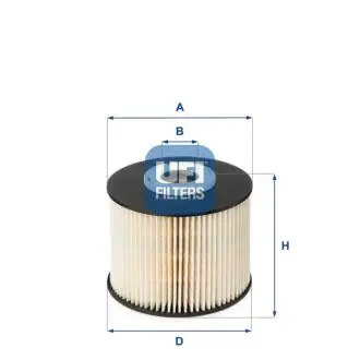Топливный фильтр UFI 26.055.00
