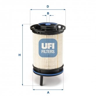 Топливный фильтр UFI 26.130.00