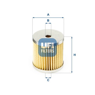 Топливный фильтр UFI 26.622.00