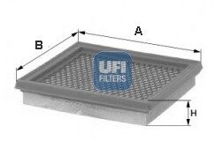 Повітряний фільтр UFI 30.160.00