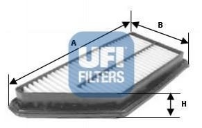 Воздушный фильтр UFI 30.237.00 (фото 1)