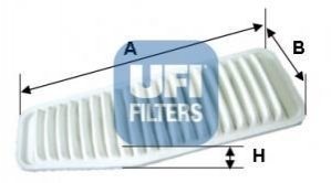 Повітряний фільтр UFI 30.338.00