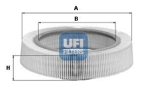 Воздушный фильтр UFI 30.800.00