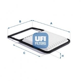 Воздушный фильтр UFI 30.B71.00