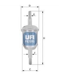 Топливный фильтр UFI 31.012.00 (фото 1)