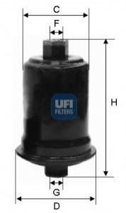 Паливний фільтр UFI 31.556.00 (фото 1)