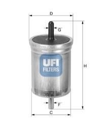 Паливний фільтр UFI 31.561.00 (фото 1)
