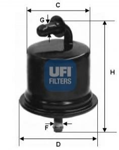Топливный фильтр UFI 31.724.00
