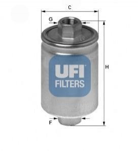 Топливный фильтр UFI 31.750.00