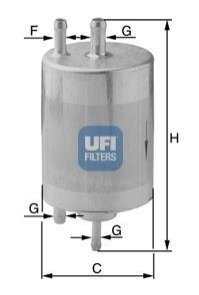 Топливный фильтр UFI 31.834.00