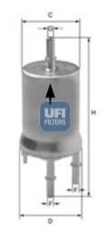 Топливный фильтр UFI 31.853.00 (фото 1)