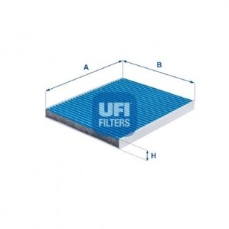 Фильтр салона (антиаллергия) UFI 34.256.00