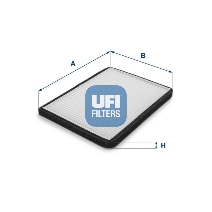 Фільтр, повітря у внутрішньому просторі UFI 53.083.00 (фото 1)