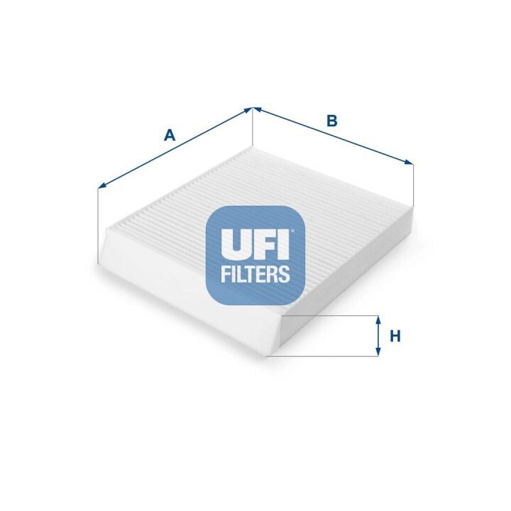 Фільтр, повітря у внутрішньому просторі UFI 53.087.00 (фото 1)