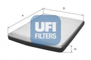 Фильтр, воздух во внутреннем пространстве UFI 53.091.00 (фото 1)